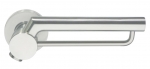 Valencia Lever Door Handle Set (stainless steel)